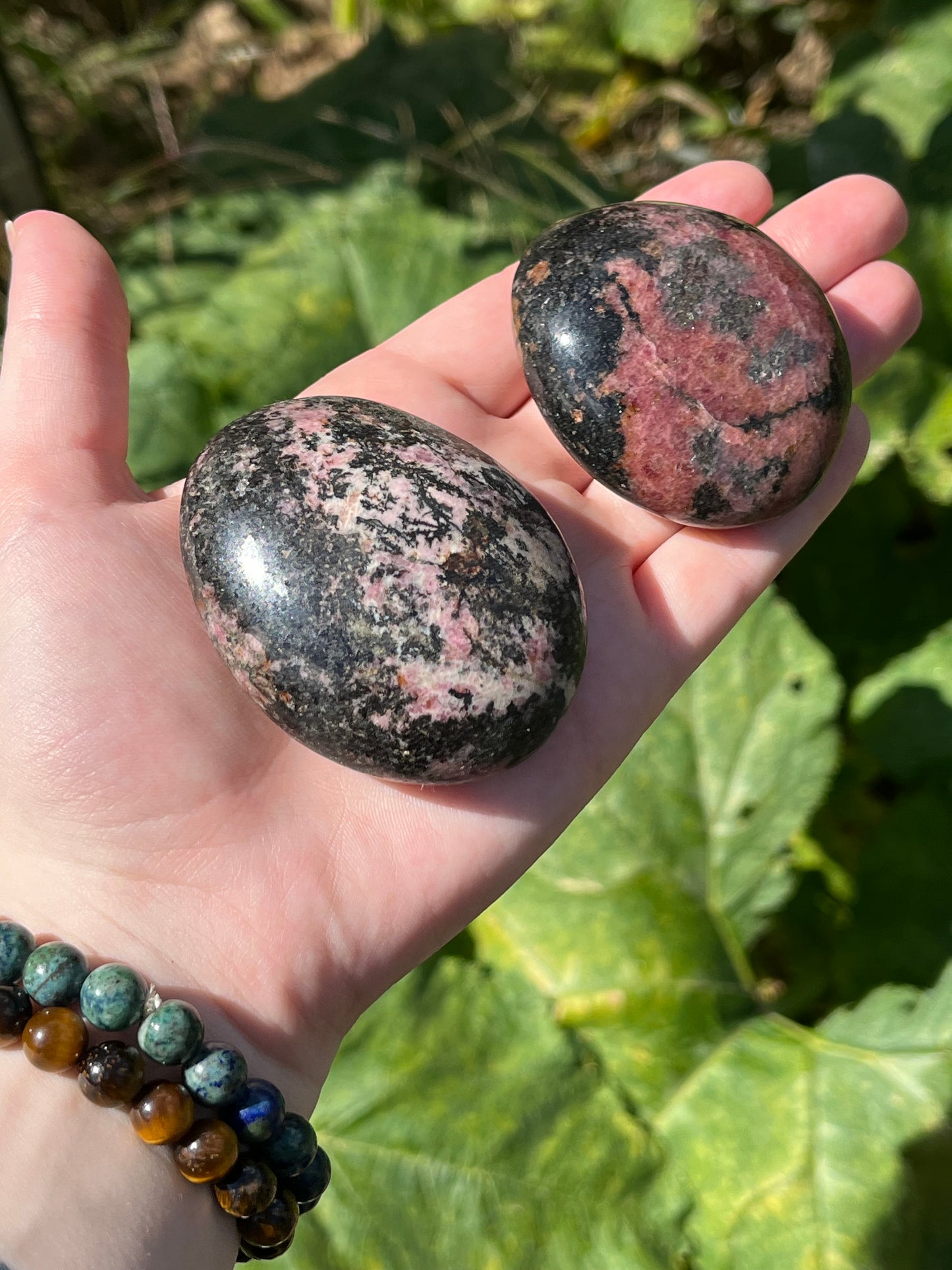 Rhodonite Palmstone