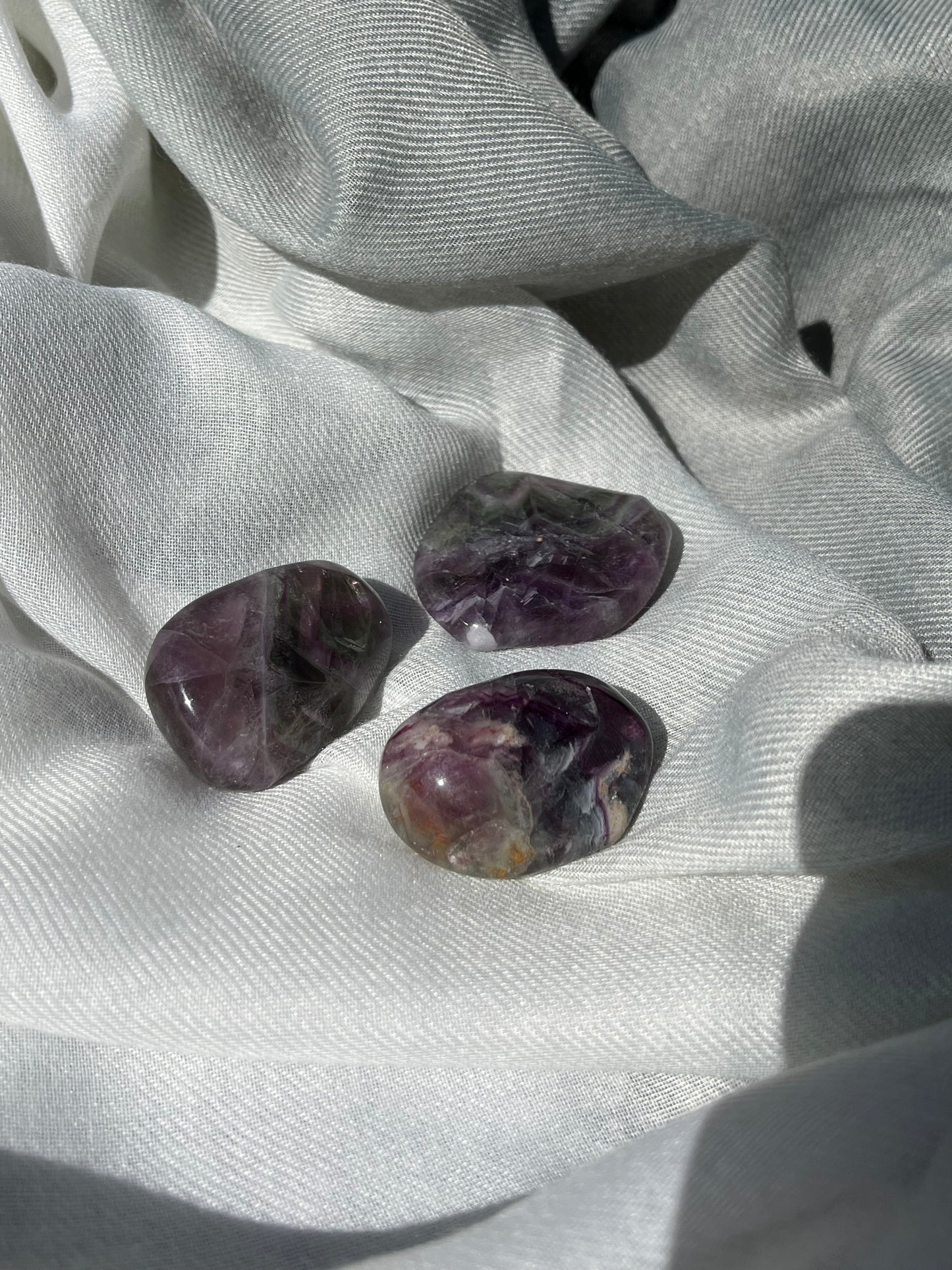 Rainbow Fluorite Tumble