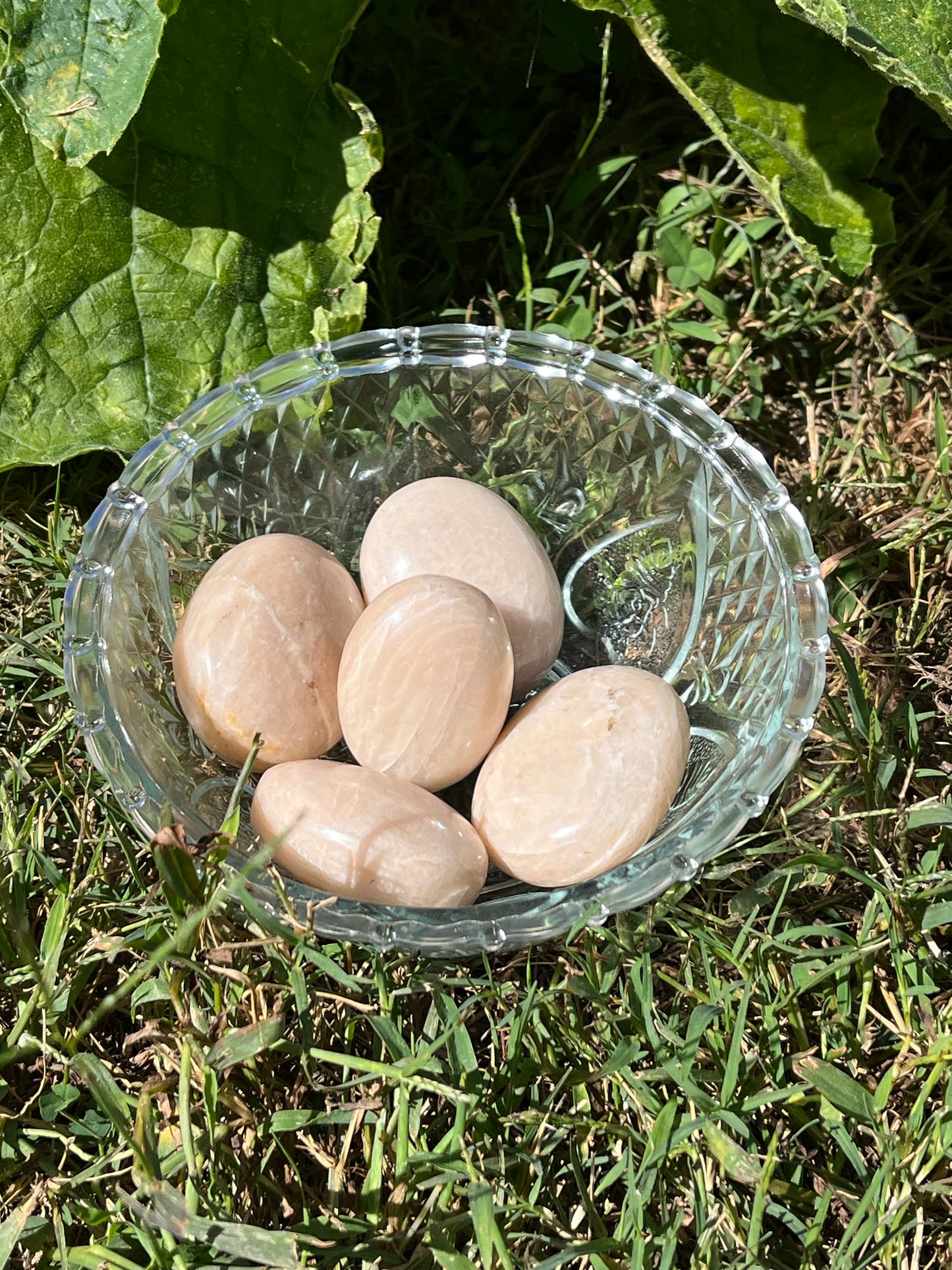 Peach Moonstone Palmstone
