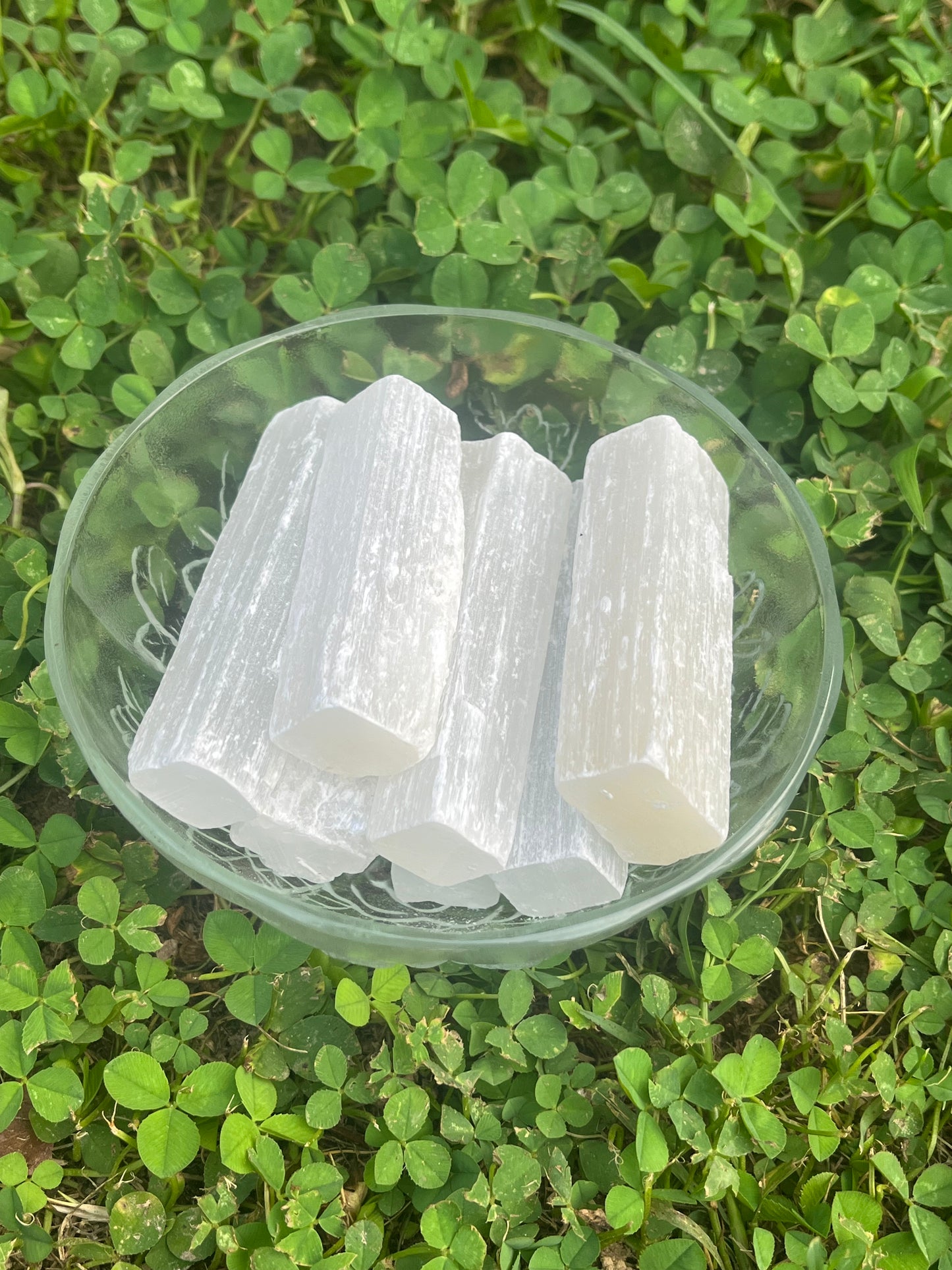 Selenite/Satin Spar Stick