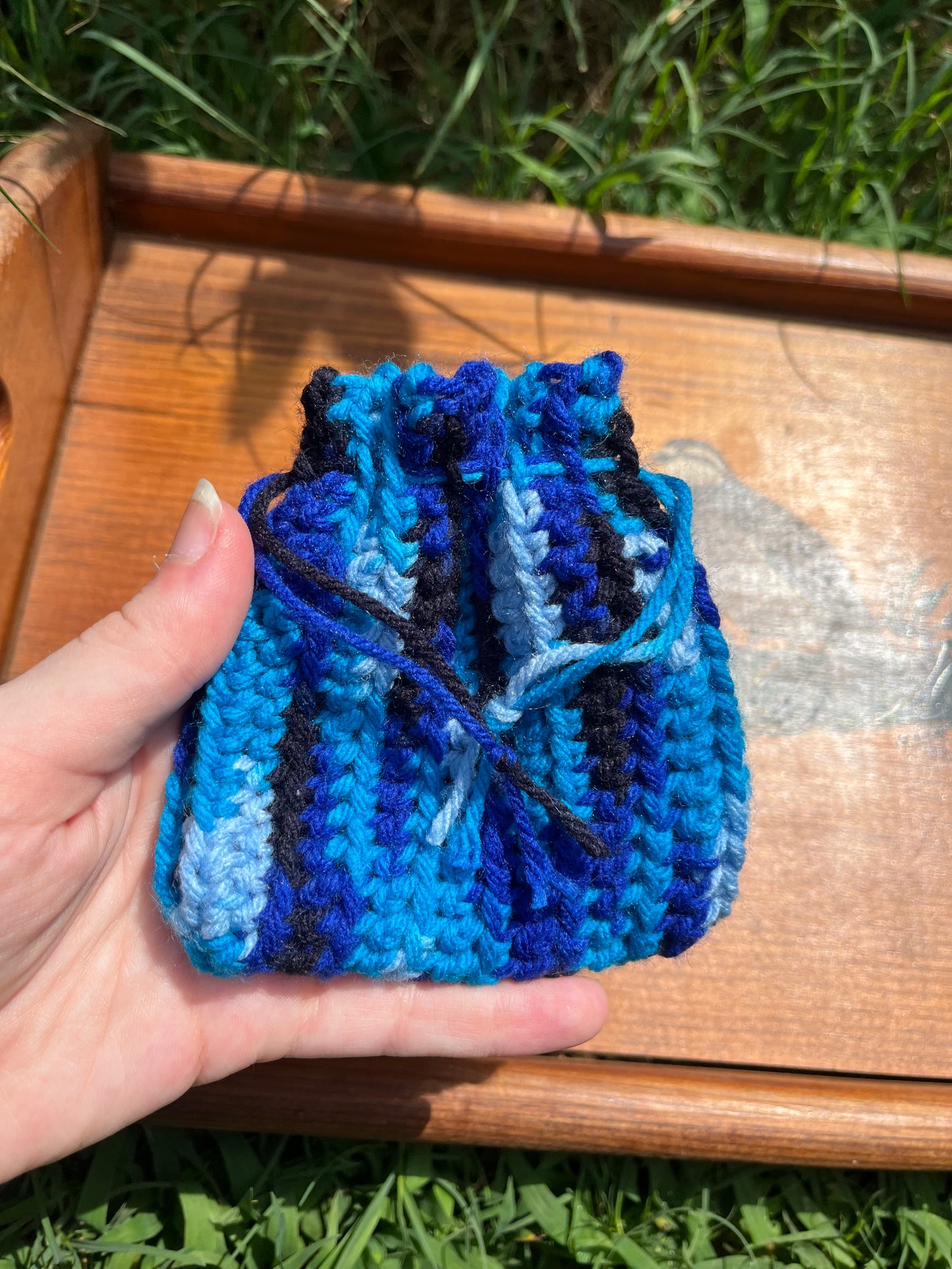 Crochet Crystal Bag