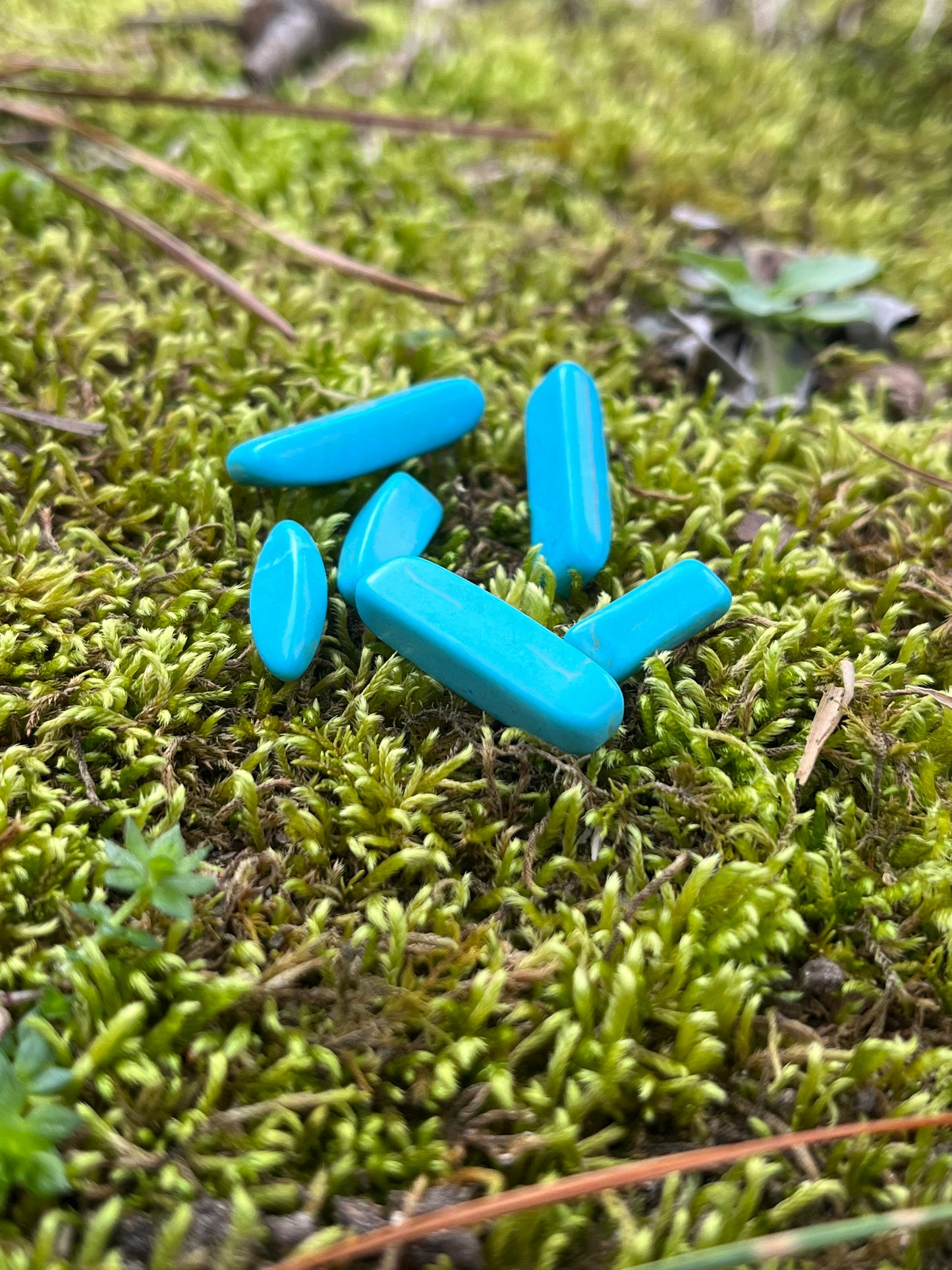 Mini Dyed Howlite Tumbles
