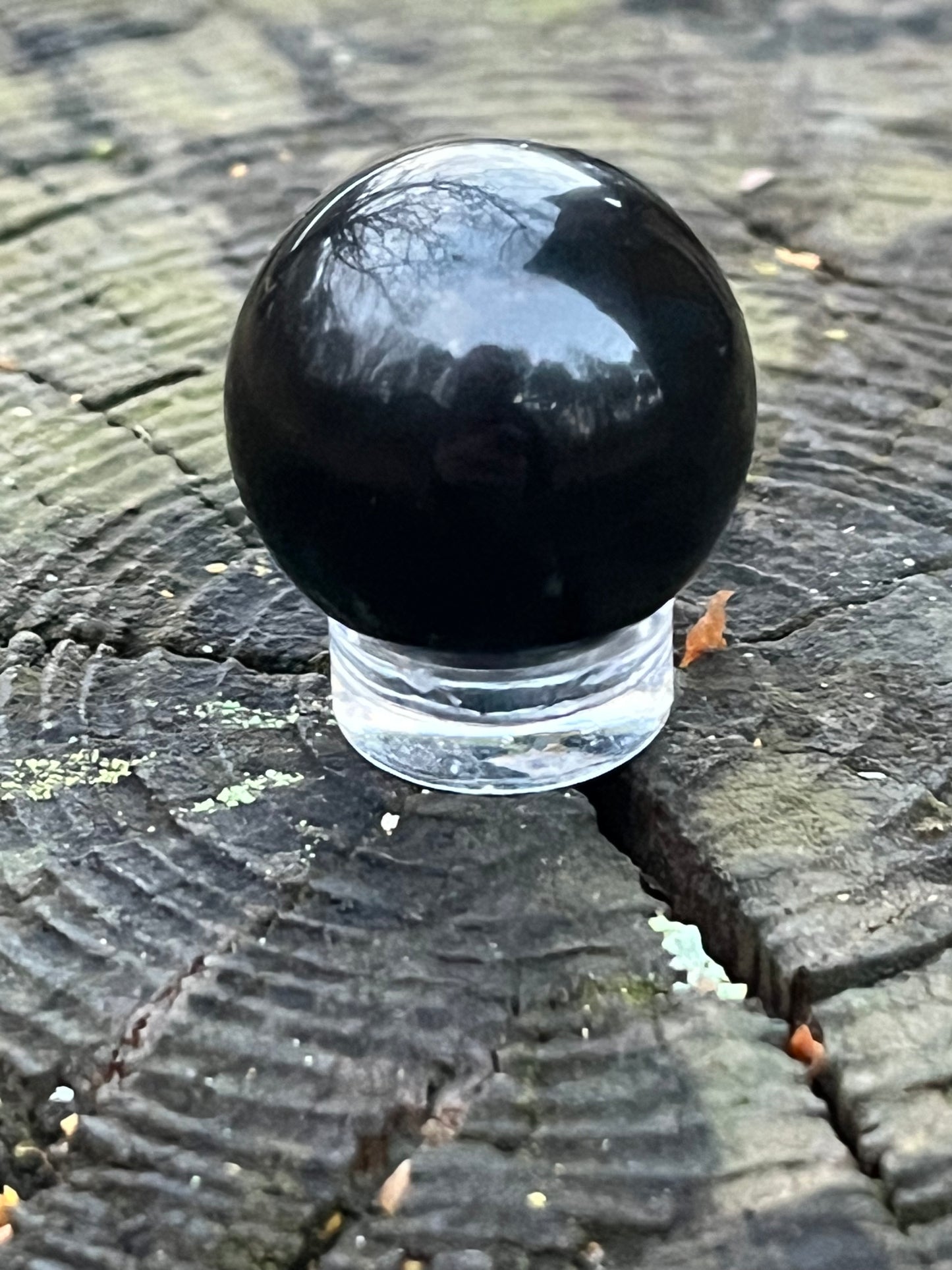 Rainbow Obsidian Sphere #23