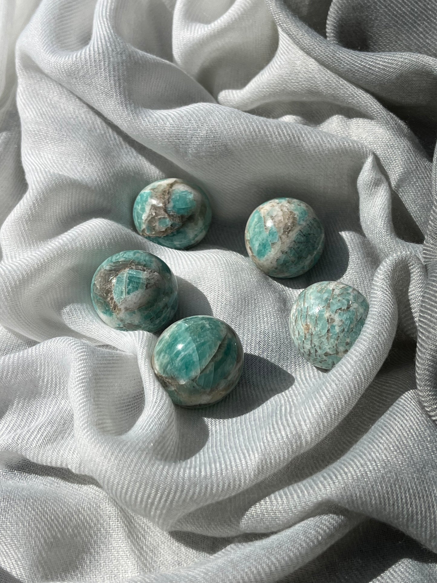 Smoky Amazonite Sphere