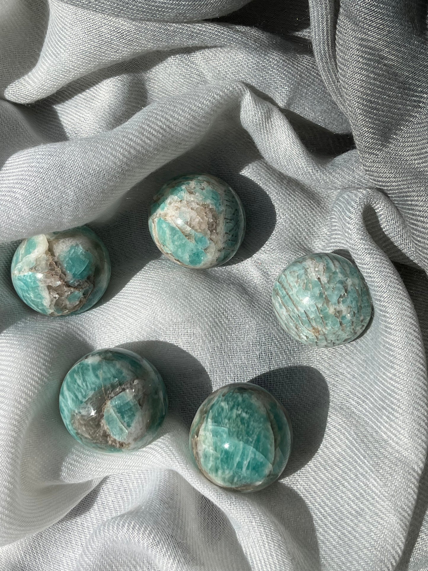 Smoky Amazonite Sphere