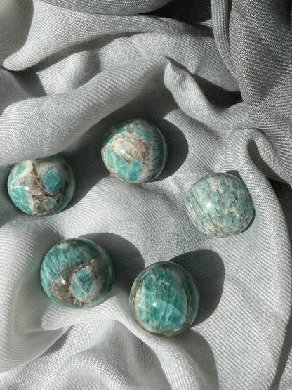 Smoky Amazonite Sphere