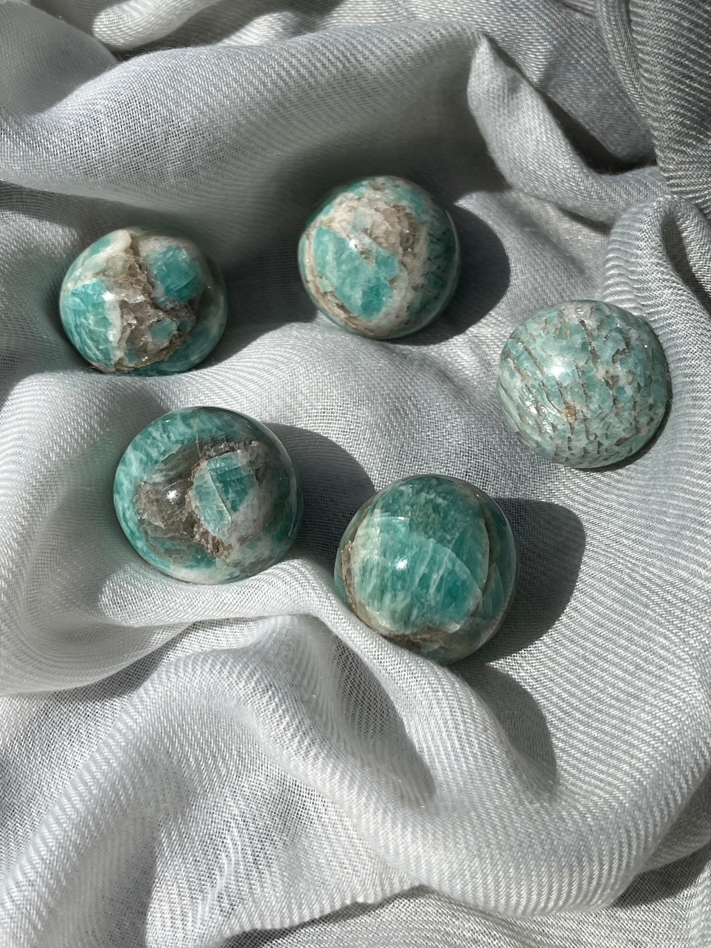 Smoky Amazonite Sphere