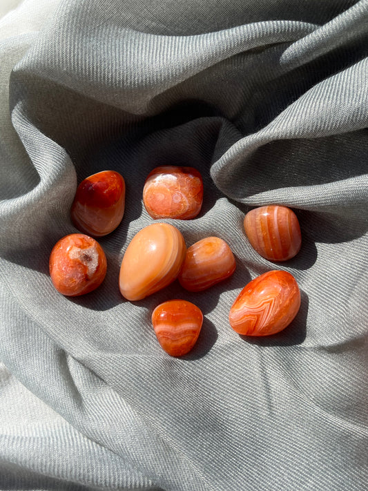 Carnelian Agate Tumble