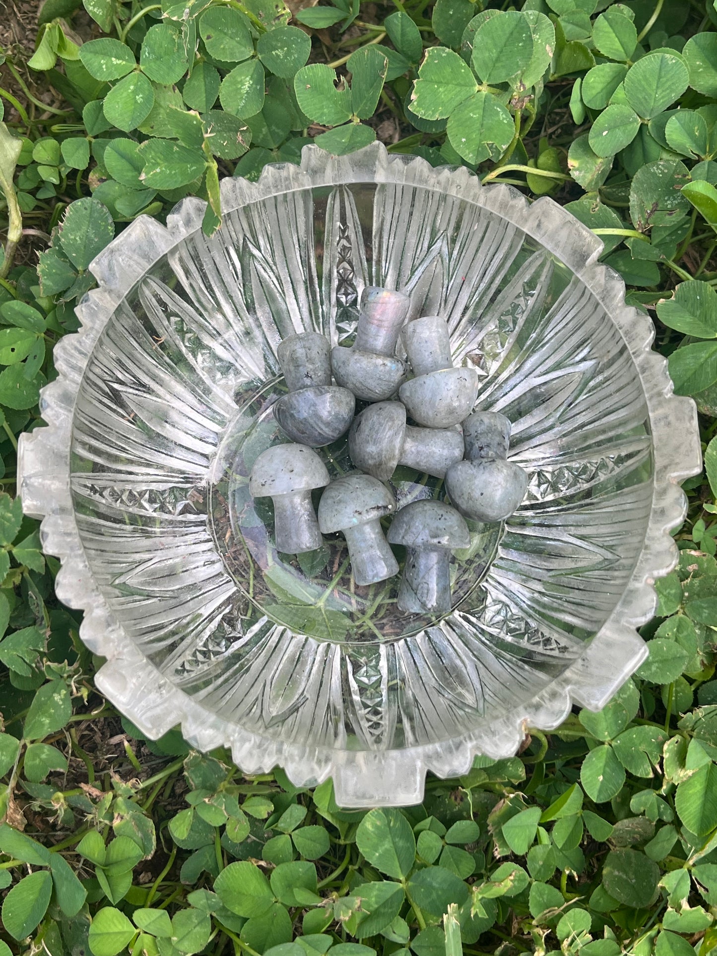 Mini Labradorite Mushroom