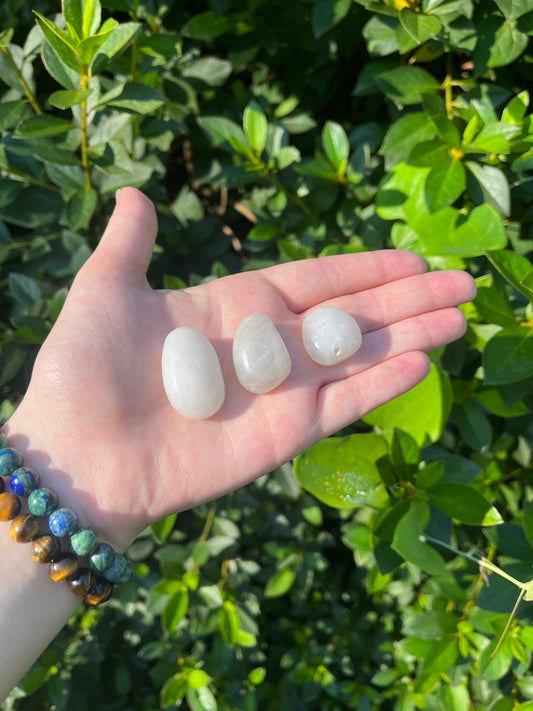 White Quartz Tumble