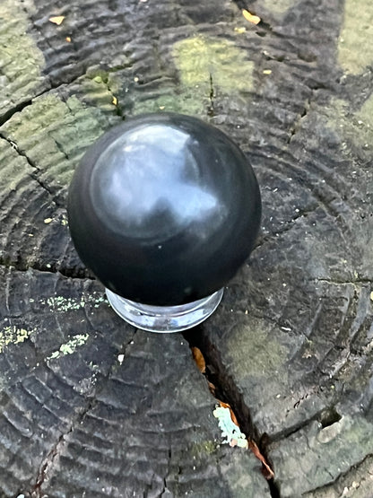 Rainbow Obsidian Sphere #26