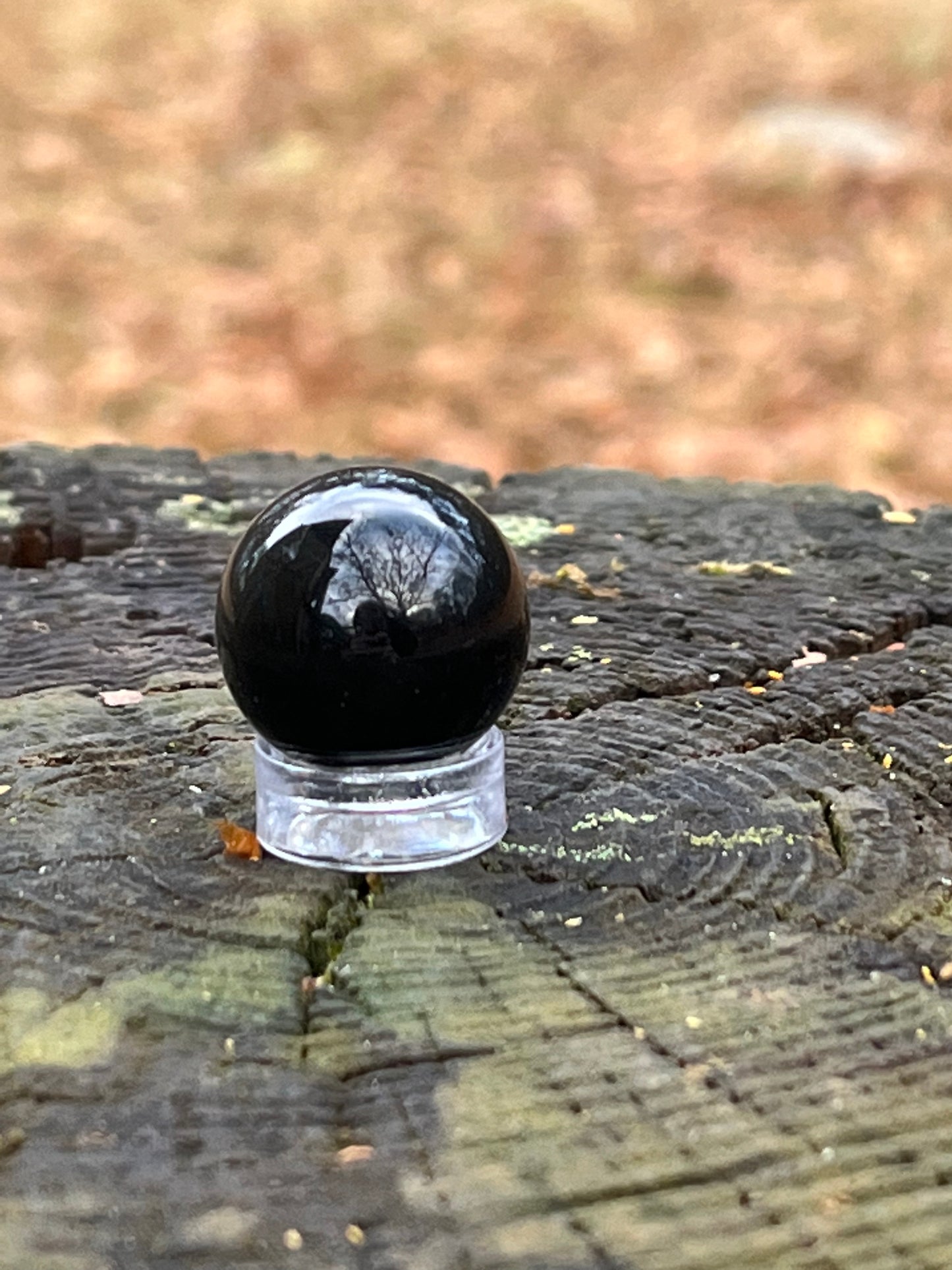 Rainbow Obsidian Sphere #3