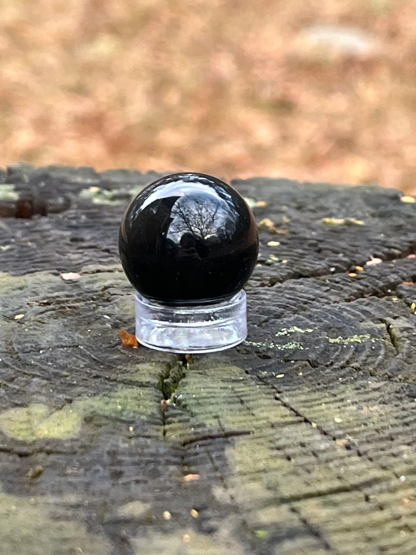 Rainbow Obsidian Sphere #3