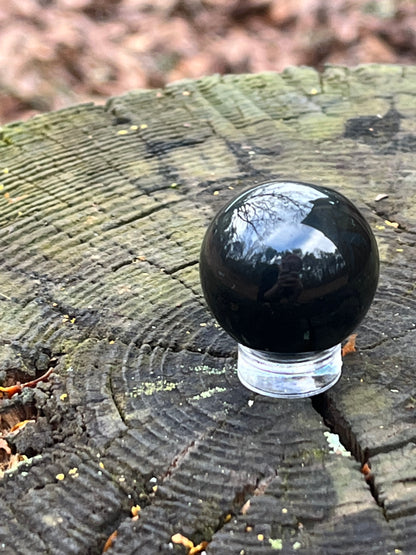 Rainbow Obsidian Sphere #4