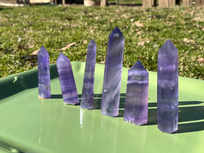 Purple Fluorite Tower