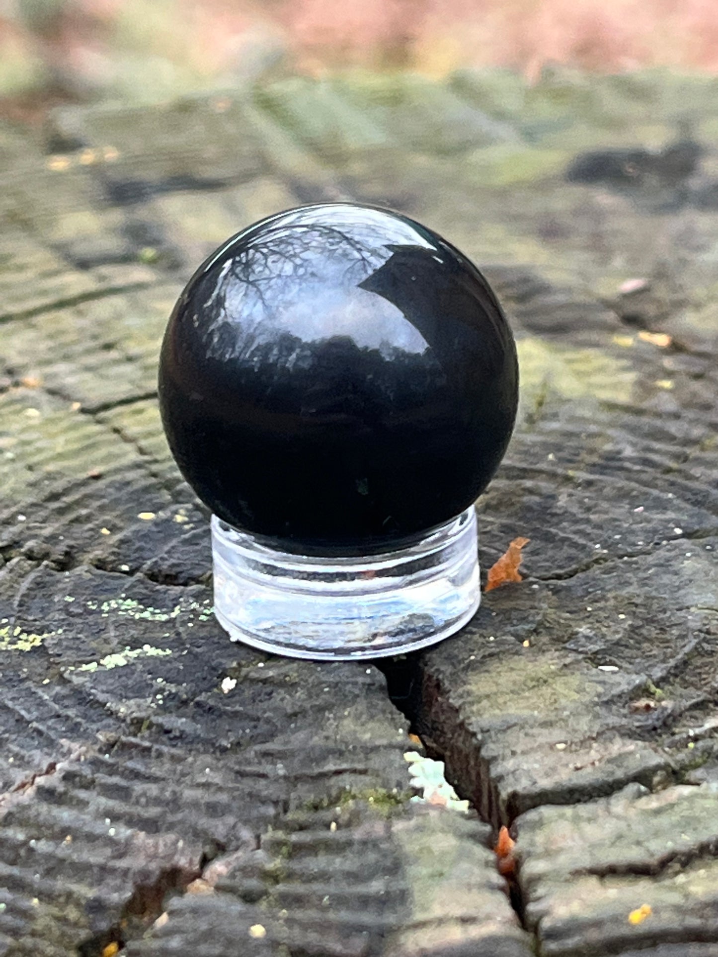 Rainbow Obsidian Sphere #8