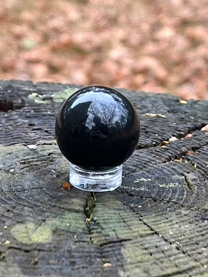 Rainbow Obsidian Sphere #6