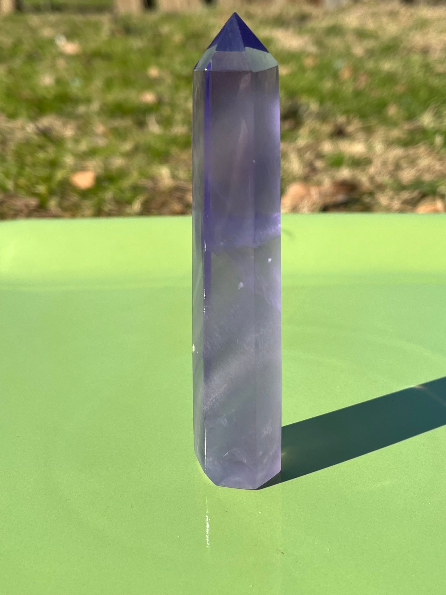 Purple Fluorite Tower