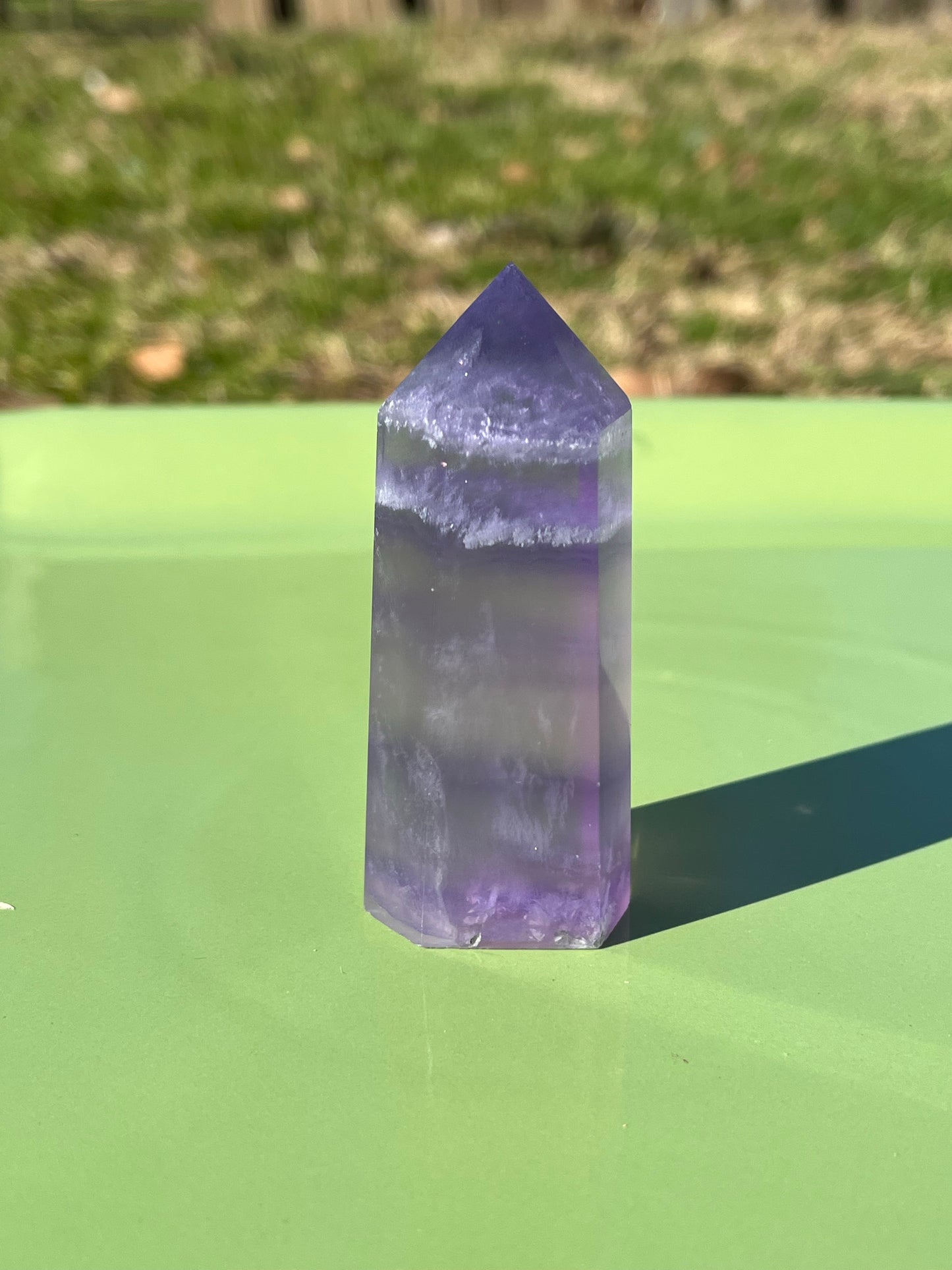 Purple Fluorite Tower