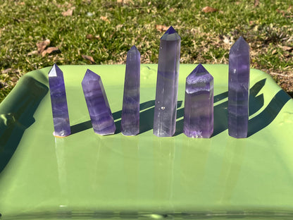 Purple Fluorite Tower