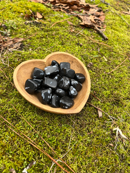 Snowflake Obsidian Tumble