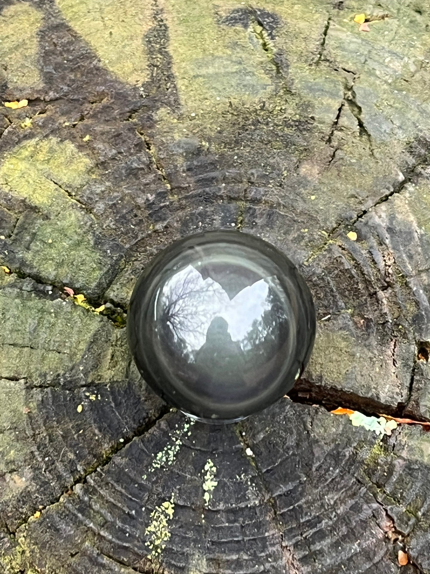 Rainbow Obsidian Sphere #7