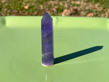 Purple Fluorite Tower