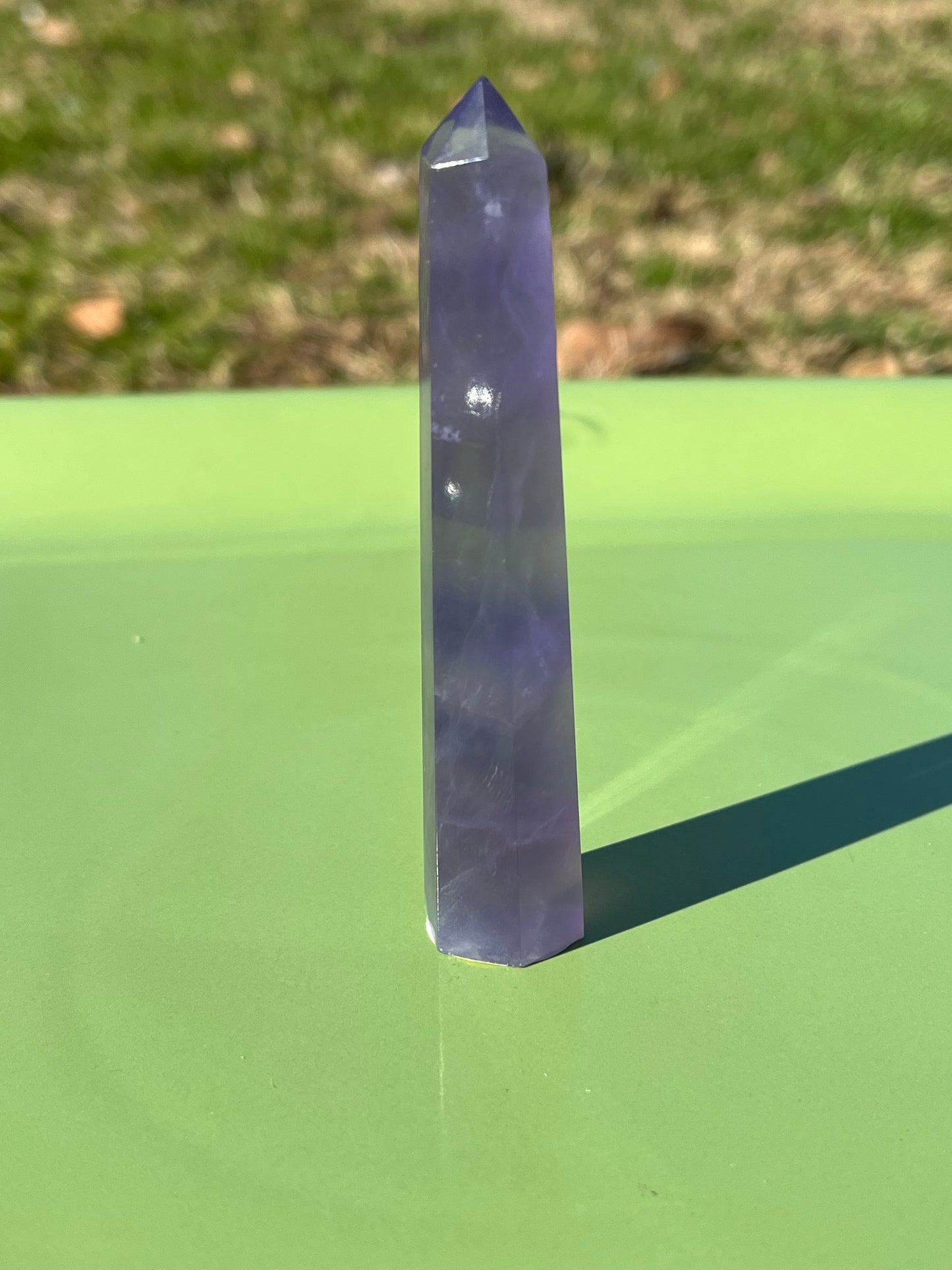 Purple Fluorite Tower