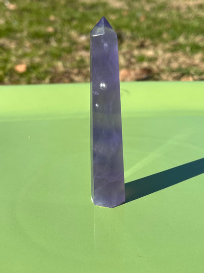 Purple Fluorite Tower