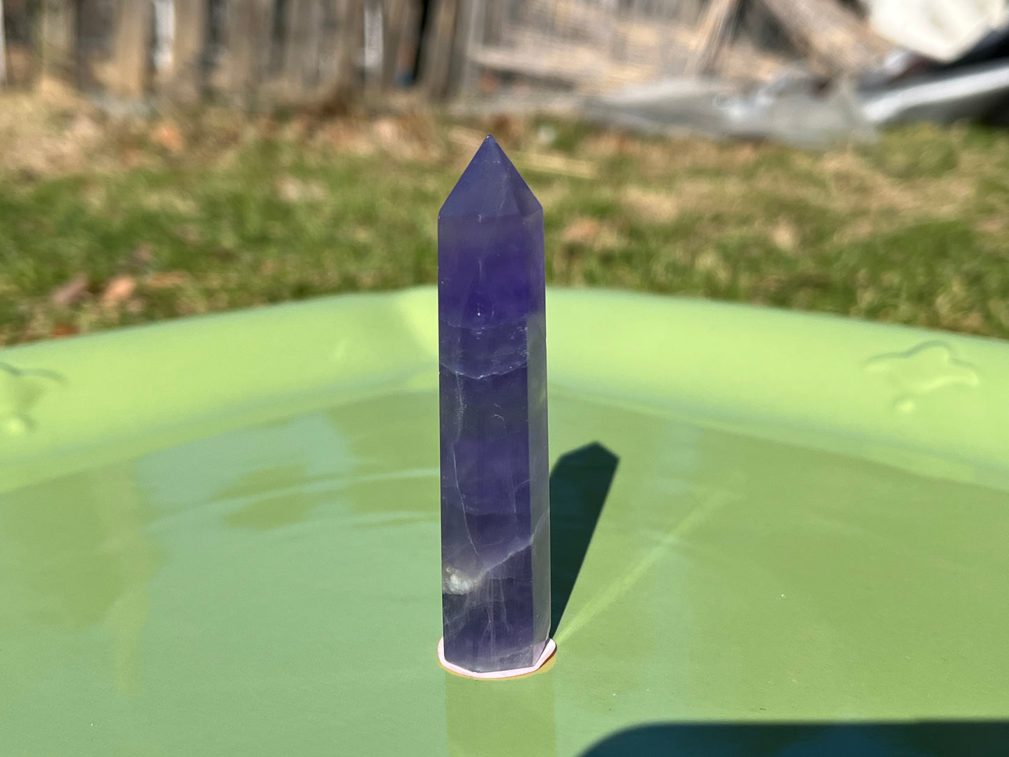 Purple Fluorite Tower