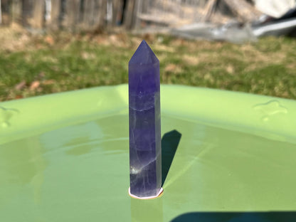 Purple Fluorite Tower